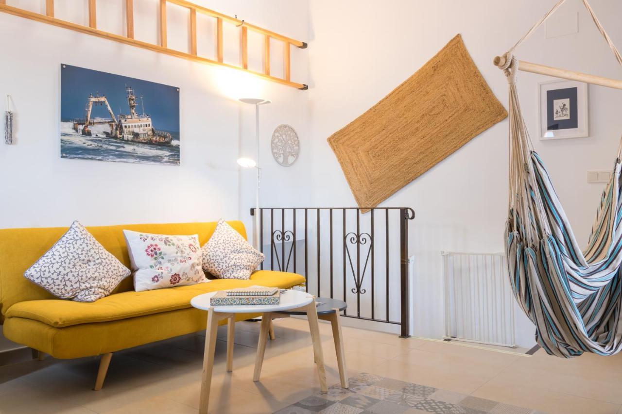 La Vila Feliz, Gemuetliche Private Duplex-Ferienwohnung Im Typischen Fischerhaus Mit Fantastischem Meerblick Villajoyosa Exteriör bild