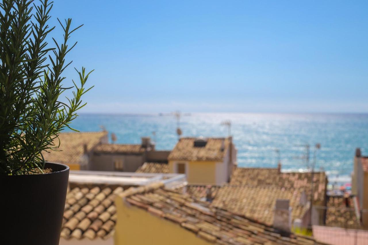 La Vila Feliz, Gemuetliche Private Duplex-Ferienwohnung Im Typischen Fischerhaus Mit Fantastischem Meerblick Villajoyosa Exteriör bild